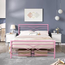 Single Double Bed Metal Steel