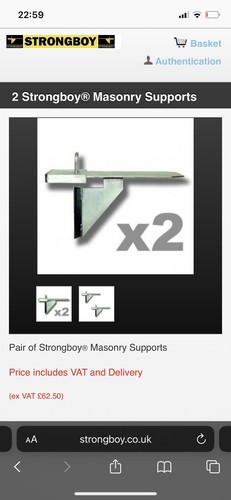 Strongboy masonry support pack - strongboy,