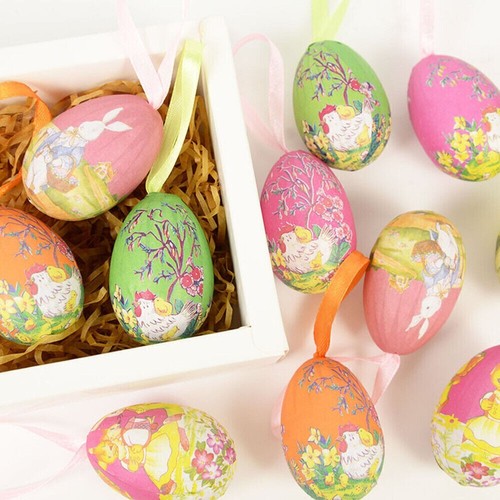 Painted colourful easter - painted,