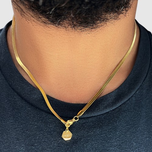 Herringbone link snake - herringbone,