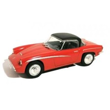 Syrena Sport red colour 1:43 Diecast Agostini modelcar