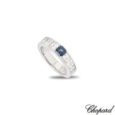 Chopard White Gold Sapphire &