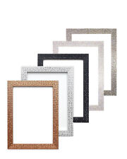 Modern Retro Flat Bright Mirror Effect Mosaic Picture Photo Poster Frame A4 A3 