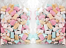 2kg Large Rainbow Marshmallows CLEARANCE BULK BUY BBE 30/07/2025 Halal