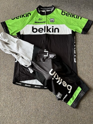 Santini belkin cycling jersey - belkin,