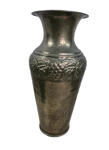 Vintage distressed tall - vintage, brass