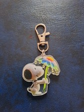 SNOOPY BAGCHARM.KEYRING.BEAGLE.CHARACTER.DOG.PUP.GIFT