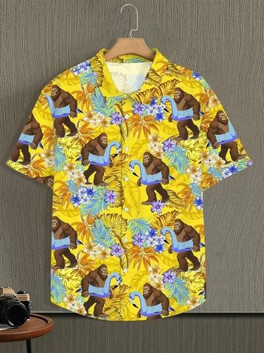 Mens button down shirts - button, big