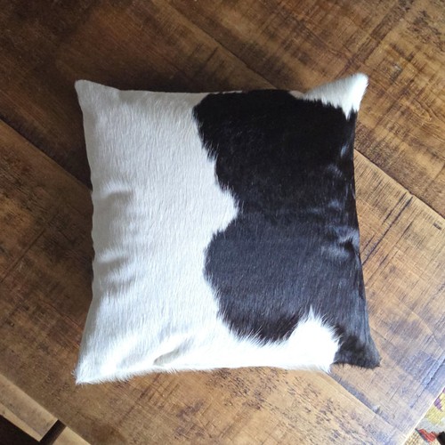 Cowhide cushion cover pillow - cowhide, cover,