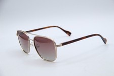 NEW BEN SHERMAN WALBROOK C02 GOLD HAVANA POLARIZED AUTHENTIC SUNGLASSES 55-17