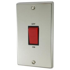 Volex 45A DP Switch Black