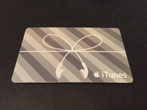 Itunes silver earbud bow - itunes,