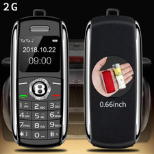 Unlocked Super Mini X8 Car Key Design 2G GSM Cell Mobile Phones Dual Sim MP3