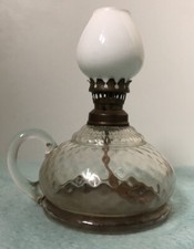 Vintage glass paraffin oil - vintage,