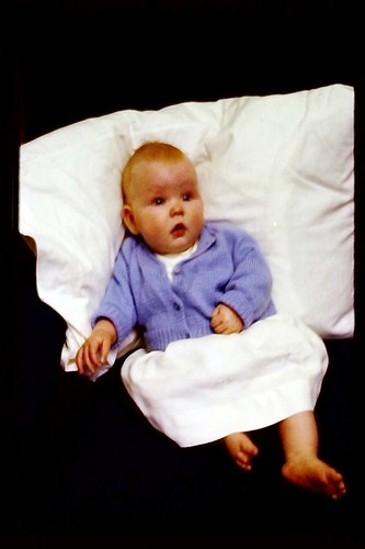 1963 found 35mm slide - 35mm, boy