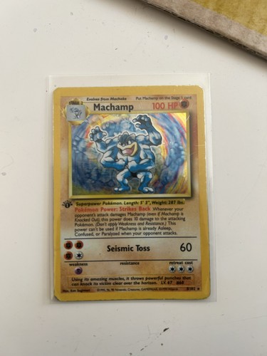 Pokémon tcg machamp base - tcg,