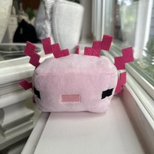 Minecraft Axolotl Pink Plush