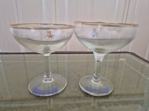 Babycham glasses - babycham,