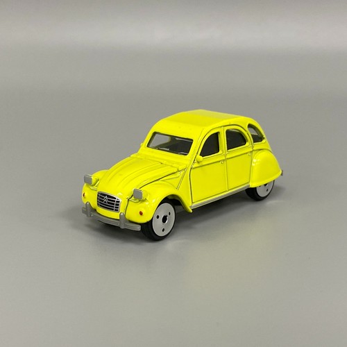 Majorette yellow citroën 2cv - yellow,