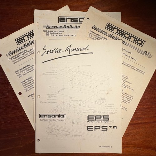 Vintage ensoniq eps - ensoniq, eps/eps-m