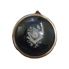 Single Rose In Cameo From The