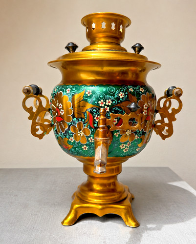 Russian electric samovar - russian,