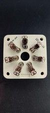 JOHNSON 248 Valve Base Tube Ceramic Socket 7 PIN Nos Unused 122 248 100 USA