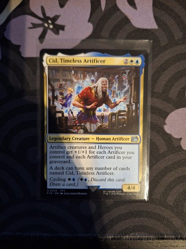 Mtg final fantasy cid - mtg,