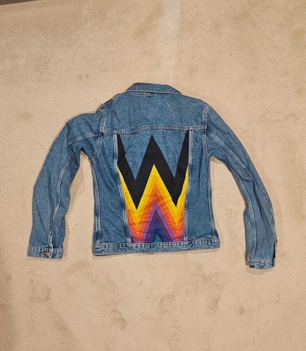 Wrangler rainbow denim jacket - wrangler,