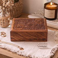 Malira Hand Carved Wooden Box