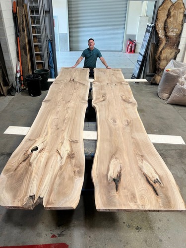 Live edge timber planks oak - edge,