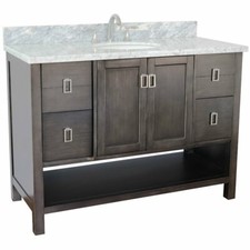 Monterey Oval Sink Solid Wood