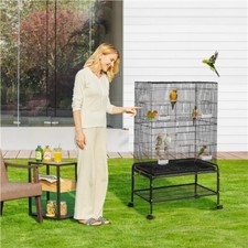 Large bird cage parrot - bird,