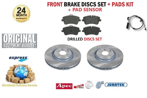 Front axle discs pads set - front,