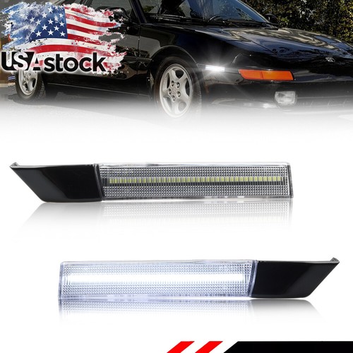 Clear white led - 2x,