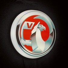 VAUXHALL 2015 BADGE LED WALL ILLUMINATED LIGHT SIGN LOGO GARAGE AUTOMOBILIA