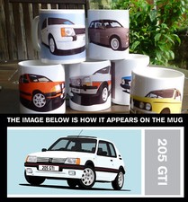PEUGEOT 205 1.9 GTI CAR ART