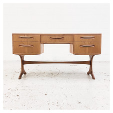 Vintage G Plan Fresco Teak Sideboard - Mid Century Desk Dressing Console Table