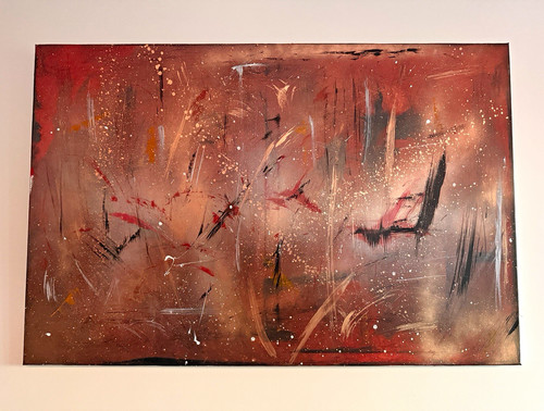 Abstract original ooak - original,