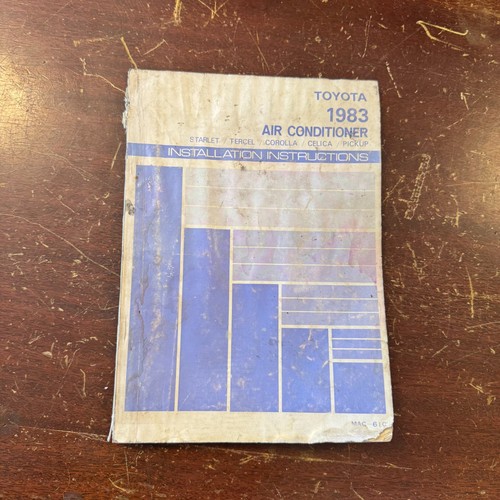 1983 toyota air condition - toyota,