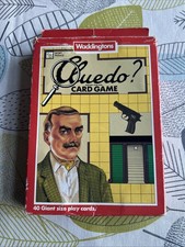 Waddington’s Cluedo? Card