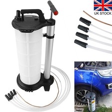 9L Engine Oil Brake Fluid Extractor Removal Transfer Vacuum Suction Pump Car UK