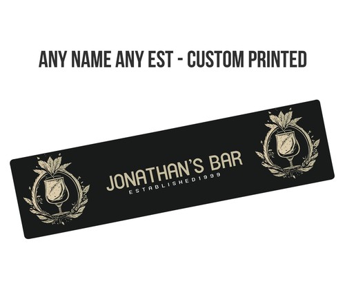 Personalised bar runner - runner, ideal