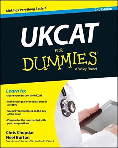 Ukcat for dummies chopdar - ukcat,
