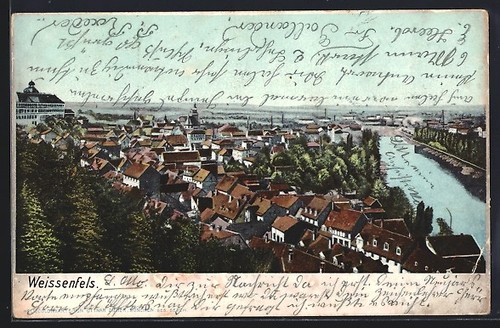 Postcard weissenfels - postcard,