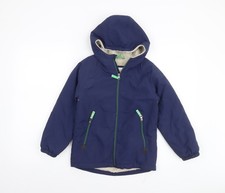 Mini Boden Boys Blue Hooded
