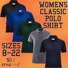 Womens Ladies Classics Polo