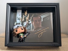 Autographed Framed Funko Pop -