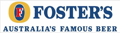 Fosters beer lager logo - x,