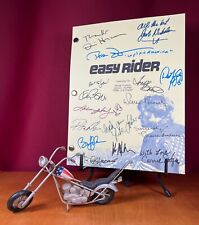 Easy Rider Script Signed- Autograph Reprints- Peter Fonda, Dennis Hopper